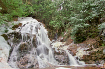 Картинка природа водопады простор