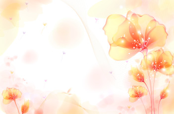 обоя векторная графика, цветы , flowers, цветы, фон