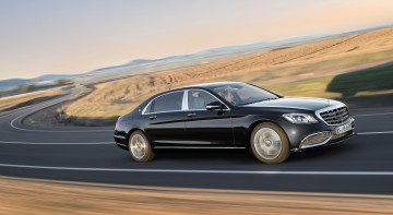 Картинка mercedes-maybach+s650+s-class+black+2018 автомобили mercedes-benz 2018 mercedes-maybach black s-class s650