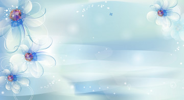 Картинка векторная+графика цветы+ flowers фон цветы