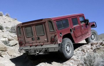 Картинка hummer+h1+alpha+wagon+2005 автомобили hummer красный 2005 wagon alpha h1
