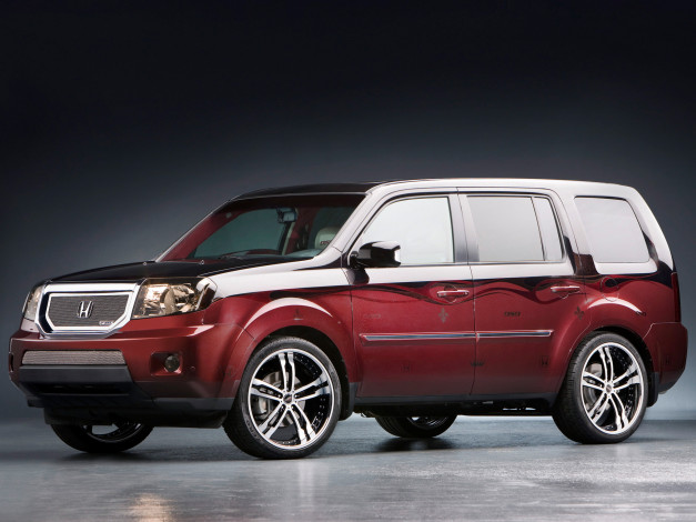 Обои картинки фото honda pilot concept 2008, автомобили, honda, pilot, 2008, concept