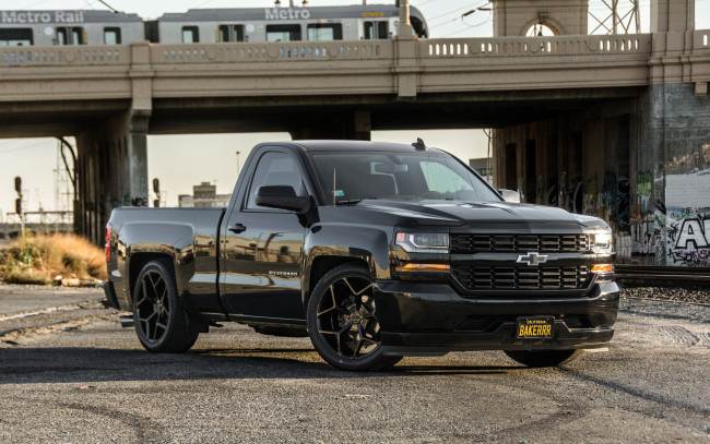 Обои картинки фото автомобили, custom pick-up, chevrolet