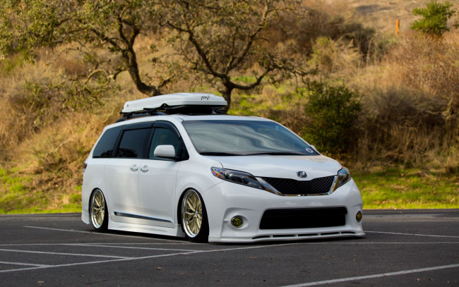 Обои картинки фото автомобили, custom van`s, toyota