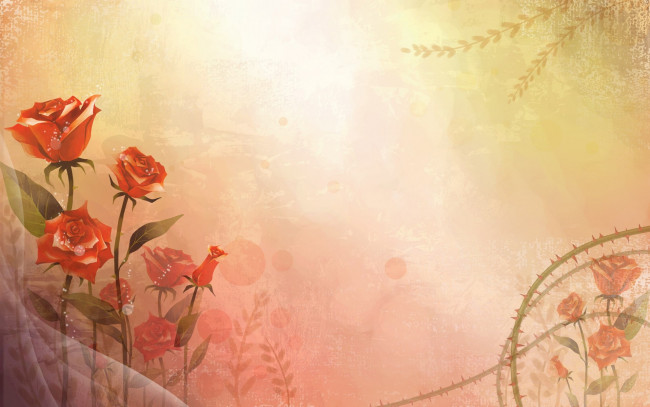 Обои картинки фото векторная графика, цветы , flowers, фон, цветы