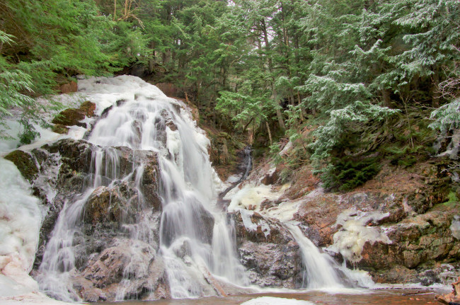 Обои картинки фото природа, водопады, простор