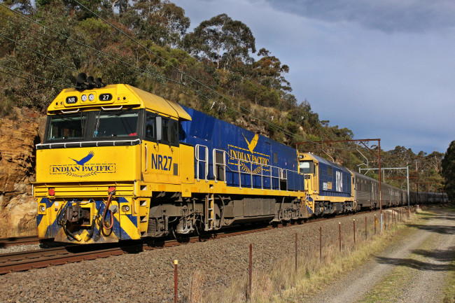 Обои картинки фото техника, поезда, состав, локомотив