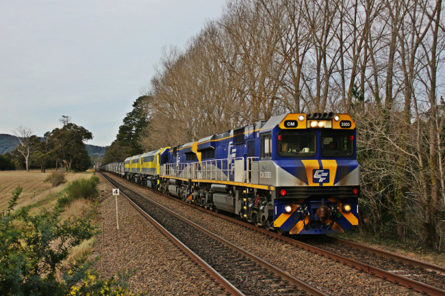 Обои картинки фото техника, поезда, состав, локомотив