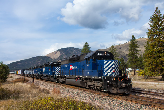 Обои картинки фото техника, поезда, локомотив, состав