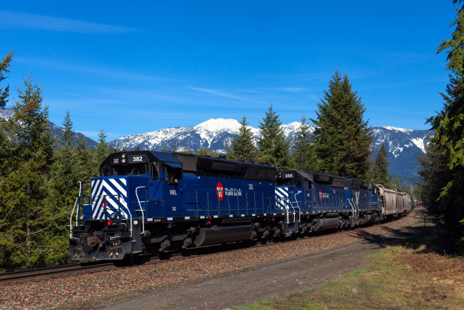 Обои картинки фото техника, поезда, локомотив, состав