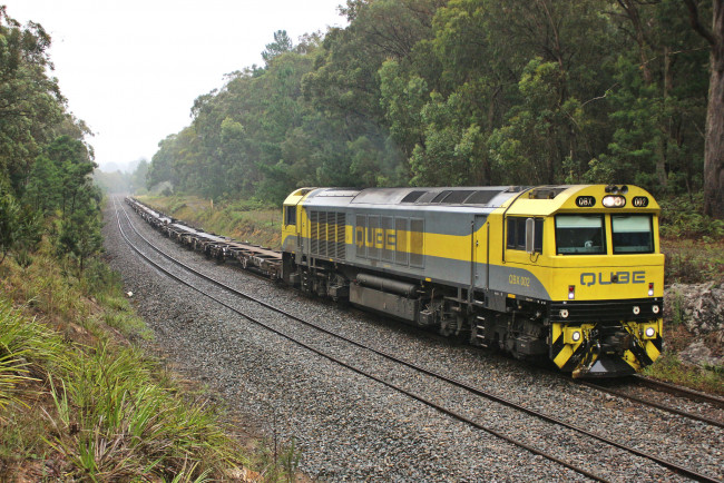 Обои картинки фото техника, поезда, состав, локомотив