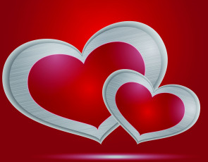 Картинка праздничные день+святого+валентина +сердечки +любовь сердечки фон
