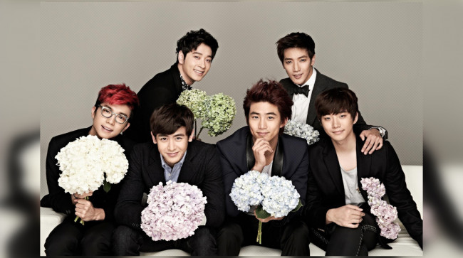 Обои картинки фото 2pm, музыка, группа