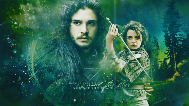 Обои картинки фото кино фильмы, game of thrones , сериал, девочка, фон, мужчина, взгляд