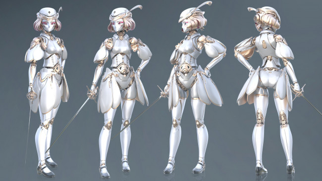 Обои картинки фото 3д графика, другое , other, the, little, officer