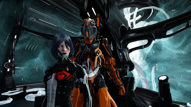 Обои картинки фото 3д графика, существа , creatures, робот, девушка