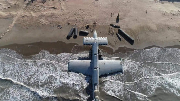 обоя авиация, экспериментальные самолёты, побережье, каспийское, море, экраноплан, лунь, ввс, ссср