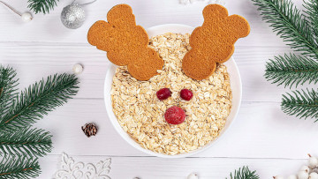 Картинка еда мюсли +хлопья печенье хлопья малина