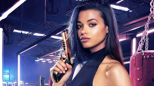 Обои картинки фото charlie`s angels , 2019, кино фильмы, ангелы, чарли, боевик, элла, балинска, ella, balinska, jane, kano, фильм, постер