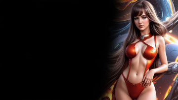 Картинка фэнтези девушки нейросети графика нейроарт ai art нейронные сети рисунки нейро искусство