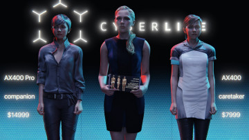 обоя видео игры, detroit,  become human, kara, кэра, chloe, хлоя, become, human