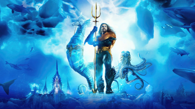 Обои картинки фото кино фильмы, aquaman and the lost kingdom, aquaman, and, the, lost, kingdom, трезубец