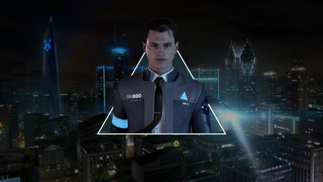Обои картинки фото видео игры, detroit,  become human, connor, коннор, become, human