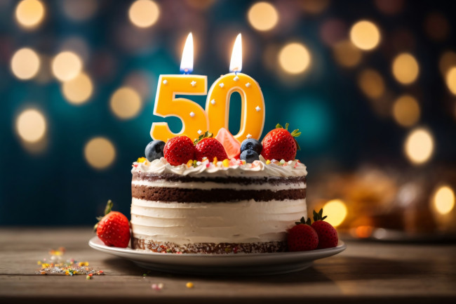 Обои картинки фото праздничные, день рождения, торт, свечи