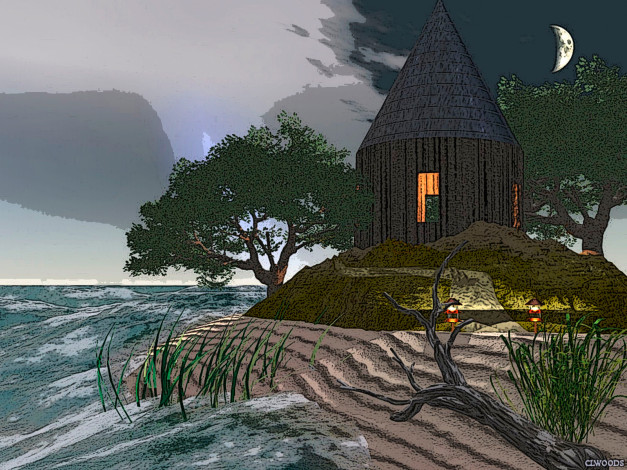 Обои картинки фото рисованные, природа