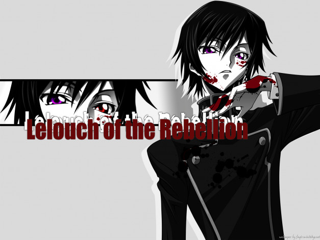 Обои картинки фото code, geass, hangyaku, no, lelouch, аниме