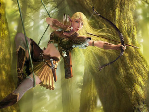Картинка фэнтези эльфы