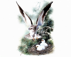 Картинка рисованные животные