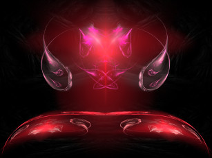 Картинка 3д графика fractal фракталы узор фон