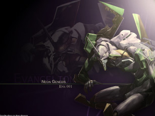 Картинка аниме evangelion eva01