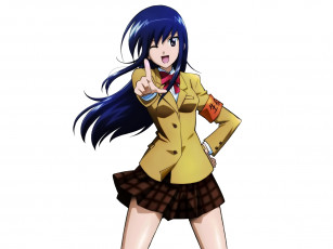 обоя аниме, seitokai, yakuindomo, девушка