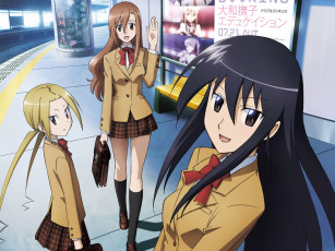 обоя члены, школьного, совета, аниме, seitokai, yakuindomo
