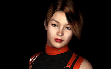 Картинка 3д графика portraits портрет девушка