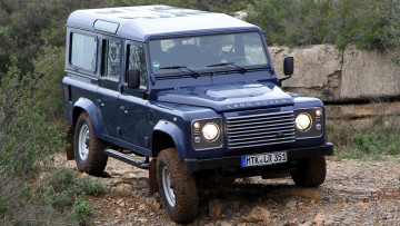 Картинка land rover defender автомобили внедорожник полноразмерный