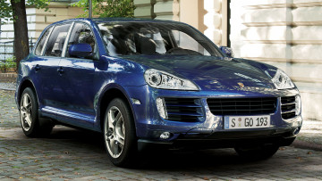 Картинка porsche cayenne автомобили элитный спортивный германия