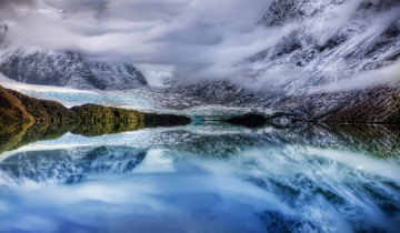 Картинка природа реки озера горы отражение озеро