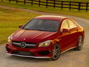 Картинка автомобили mercedes-benz 2013 c117 us-spec amg cla 45