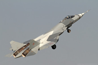 Картинка авиация боевые+самолёты air т-50 пакфа