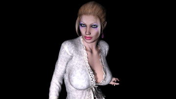 Картинка 3д+графика people+ люди фон девушка взгляд