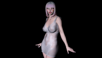 Картинка 3д+графика people+ люди фон взгляд девушка