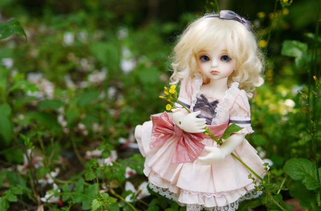 Обои картинки фото разное, игрушки, кукла