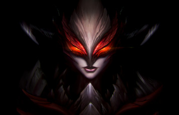 Картинка фэнтези демоны фантастика фон губы девушка арт