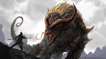 Картинка фэнтези существа монстр