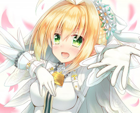 Картинка аниме unknown +другое взгляд девушка фон