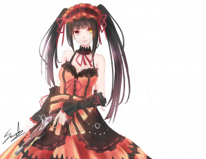 Картинка аниме date+a+live арт девушка