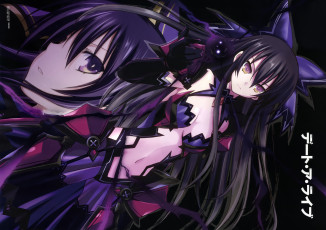 Картинка аниме date+a+live девушка взгляд